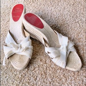 AUTHENTIC CHRISTIAN LOUBOUTIN Wedge